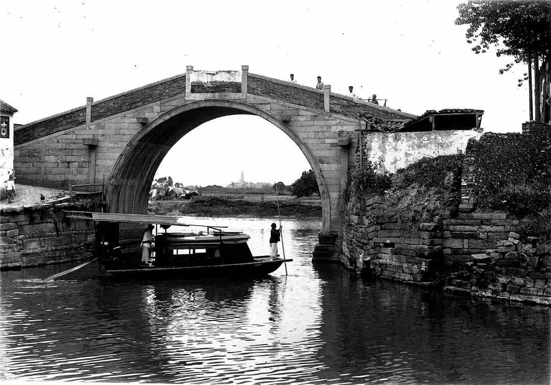 20世纪30年代苏州船泊枫桥